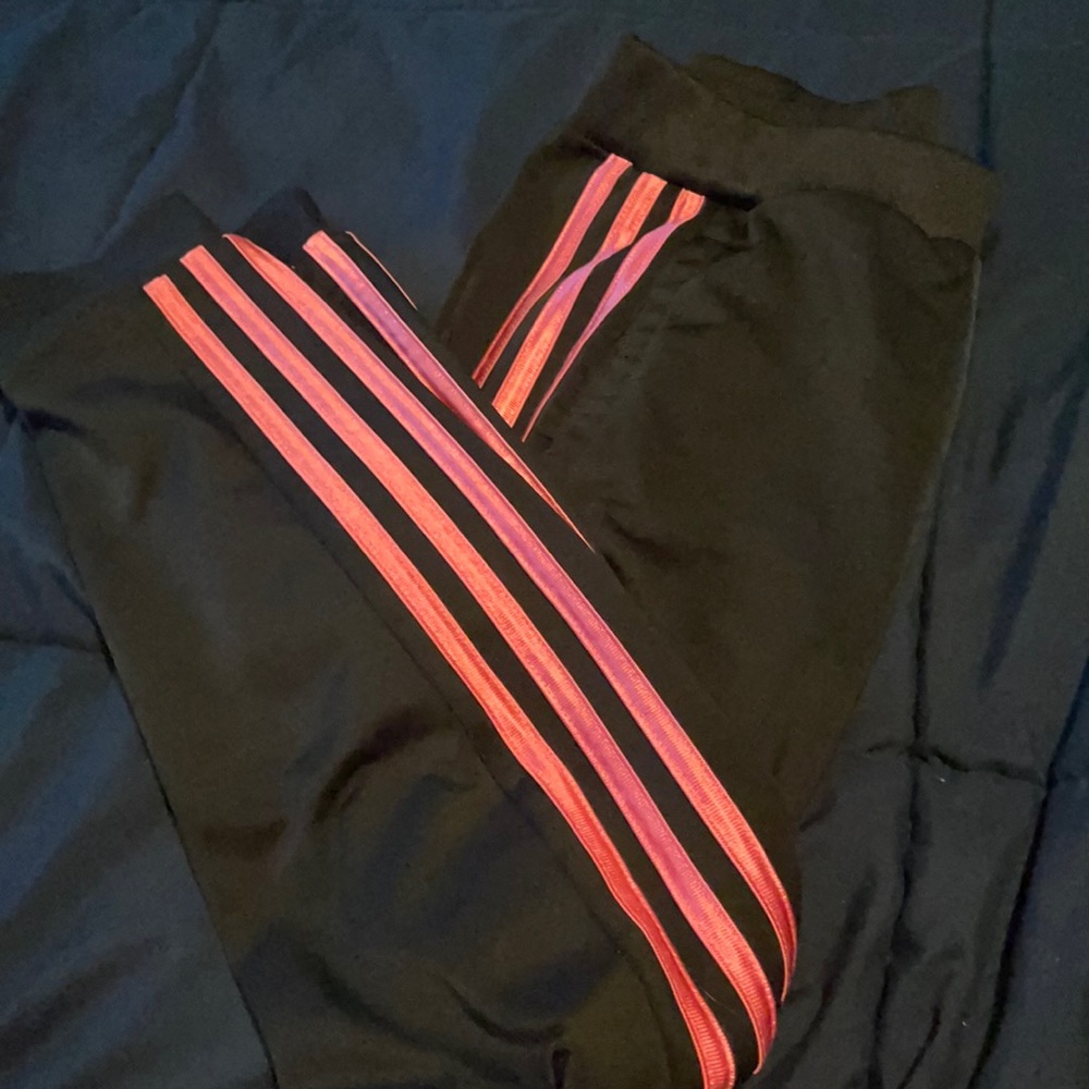 Girls adidas track pants